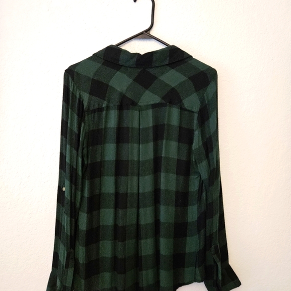 Tinsel 3/4 Button Long Sleeve Shirt - Picture 2 of 5